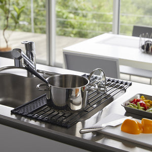 Escurridor Plegable Negro