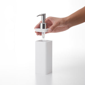 Dispensador Jabón Pared Blanco
