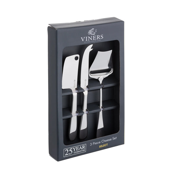 Set 3 Pzas Queso Select Acero Inoxidable
