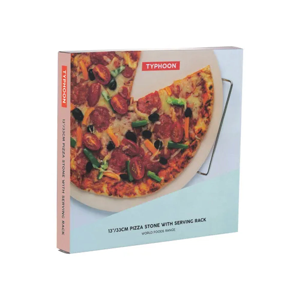 Piedra Pizza 33 cms con Rejilla para Horno
