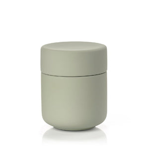 Contenedor Baño UME con Tapa Verde Eucalipto
