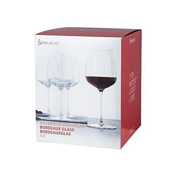 Set 4 Copas Vino Tinto Salute Bordeaux