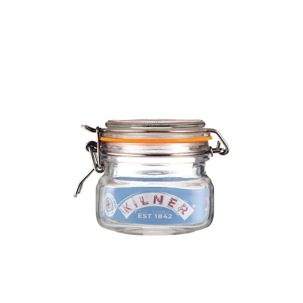 Frasco Kilner Cuadrado Cierre Clip 0.25Lt