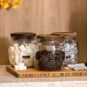 Frasco Kilner Universal Push Top Madera 0.85Lt