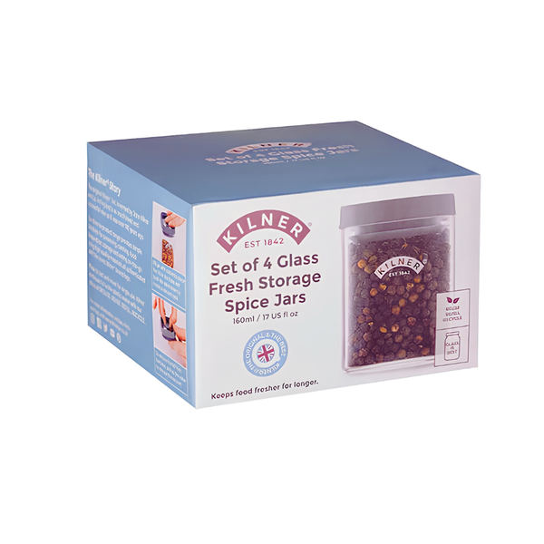 Set 4 Frascos Fresh Storage 160ml