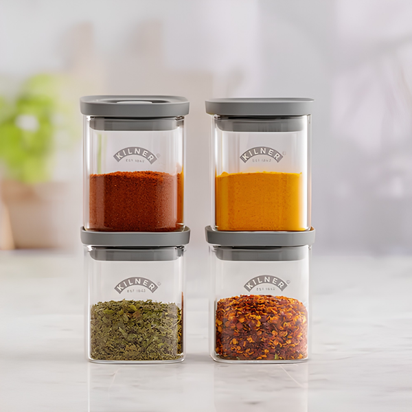 Set 4 Frascos Fresh Storage 160ml