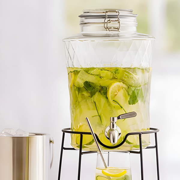 Dispensador Kilner Diamond Cierre Clip 5Lts