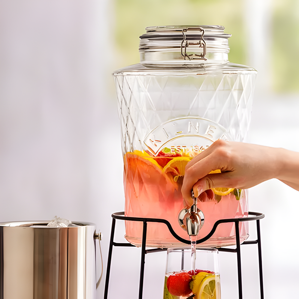 Dispensador Kilner Diamond Cierre Clip 5Lts