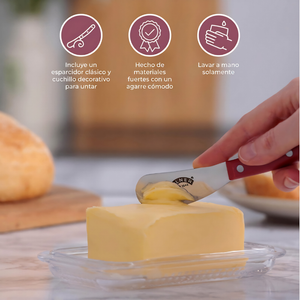 Set 2 Cuchillos Kilner Mantequilla