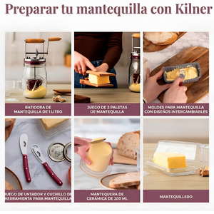 Set 2 Cuchillos Kilner Mantequilla