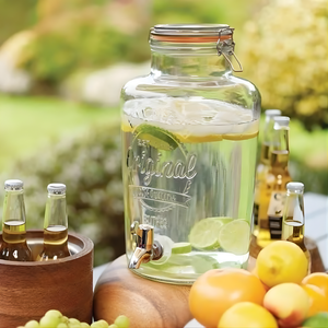 Dispensador Kilner Clásico Cierre Clip 8Lts