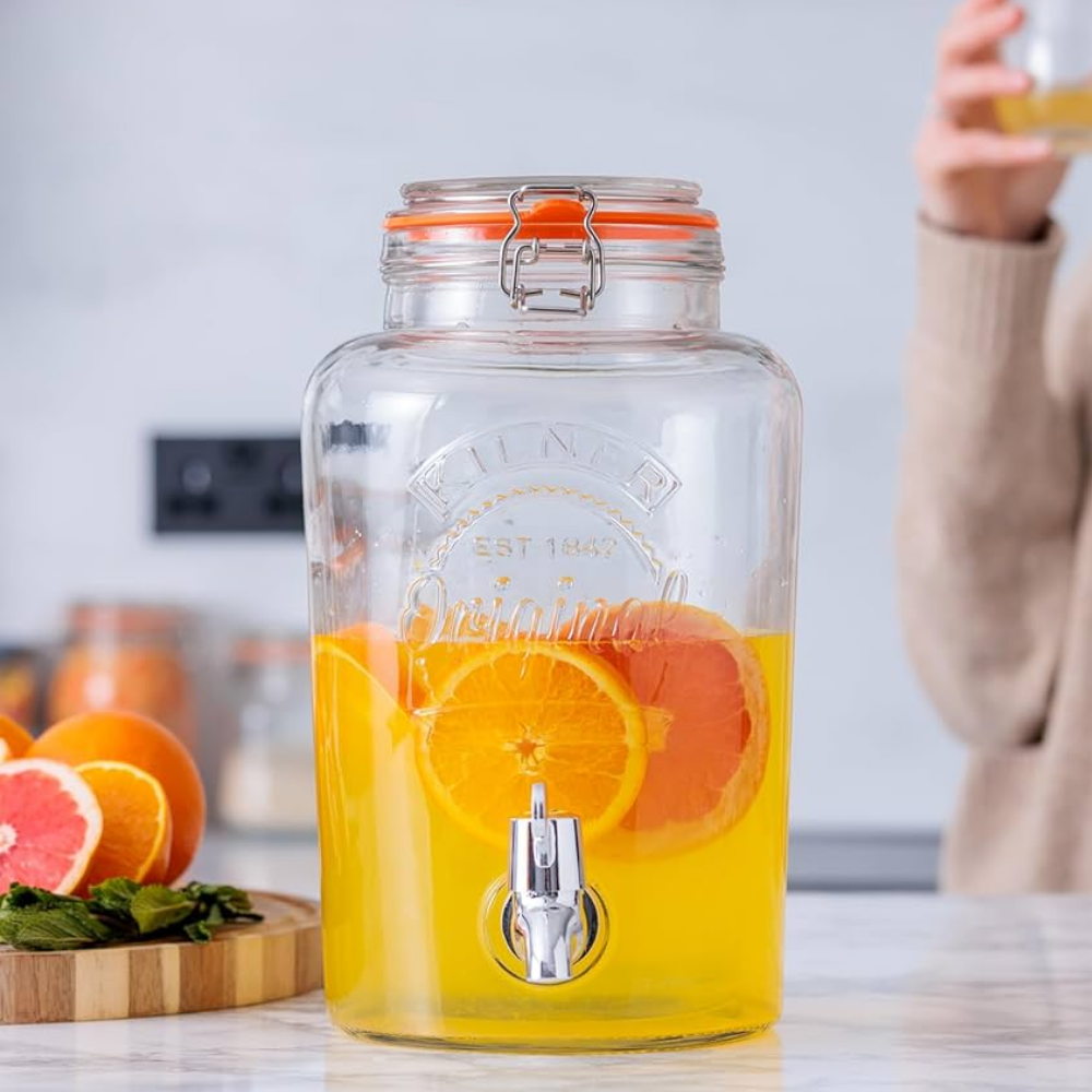 Dispensador Kilner Clásico Cierre Clip 5Lts