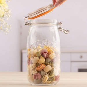 Frasco Kilner Redondo Cierre Clip 1.5Lt