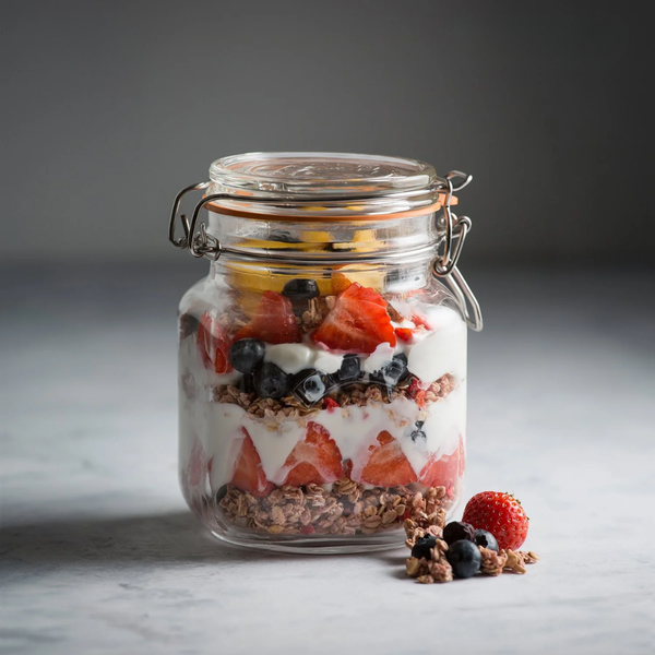 Frasco Kilner Cuadrado Cierre Clip 1Lt