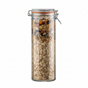 Frasco Kilner Faceteado Cierre Clip 2.2Lt
