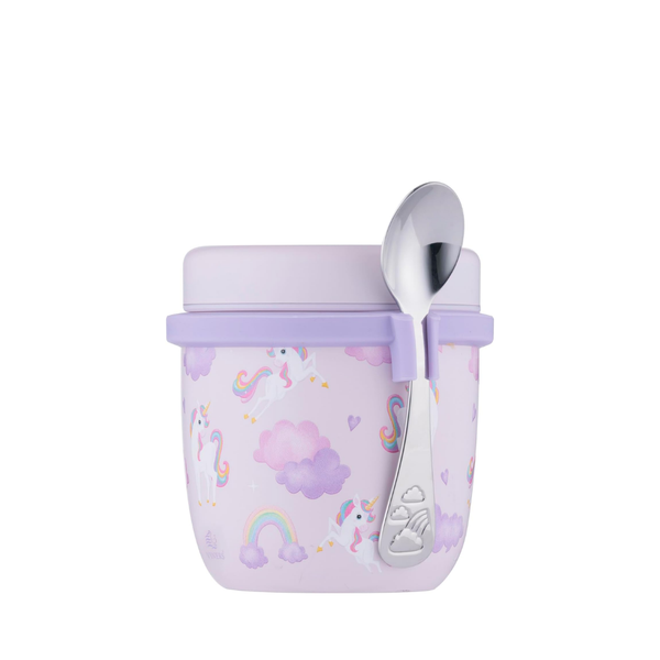 Termo Believe Unicornio con Cuchara