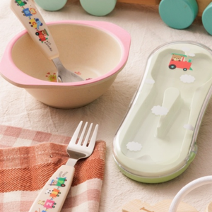 Set Cubiertos Niños To Go 2 Pzas