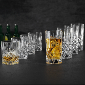 Set 4 Vasos Largos y 4 Vasos Cortos Noblesse