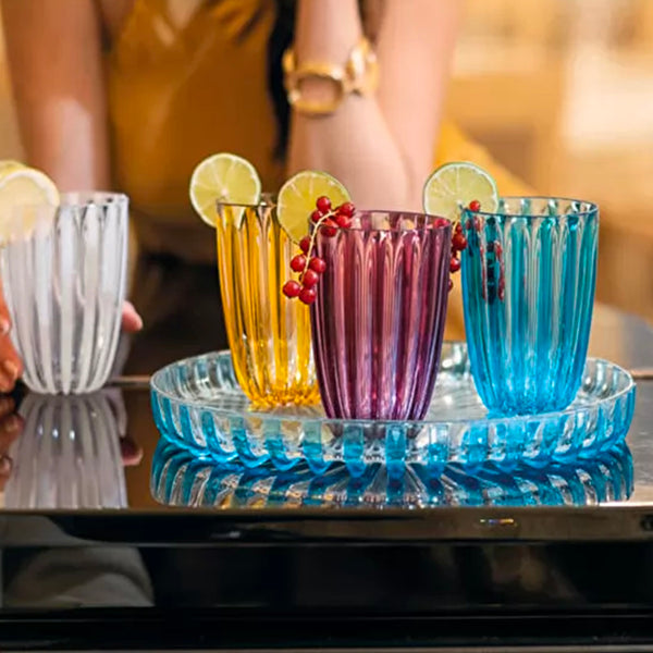 Set 4 Vasos Dolcevita Ambar