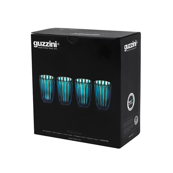 Set 4 Vasos Dolcevita Ambar