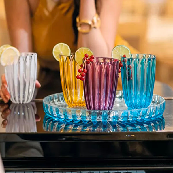 Set 4 Vasos Dolcevita Turquesa