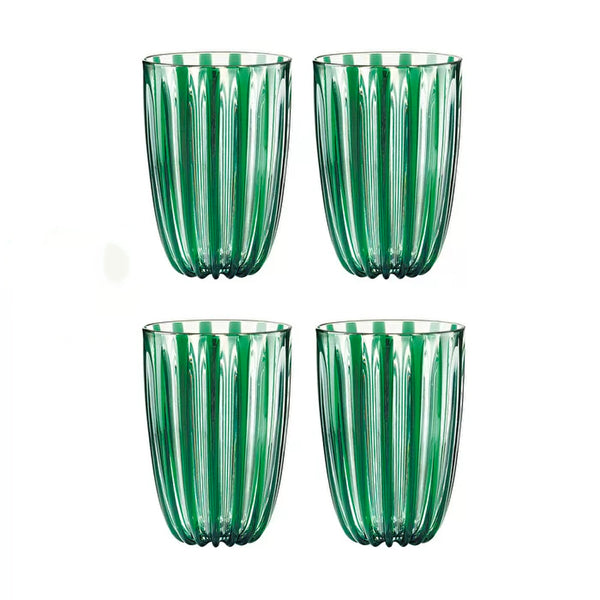 Set 4 Vasos Dolcevita Esmeralda