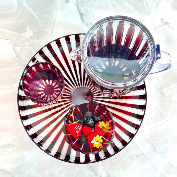 Bandeja Dolcevita Amatista 31cms