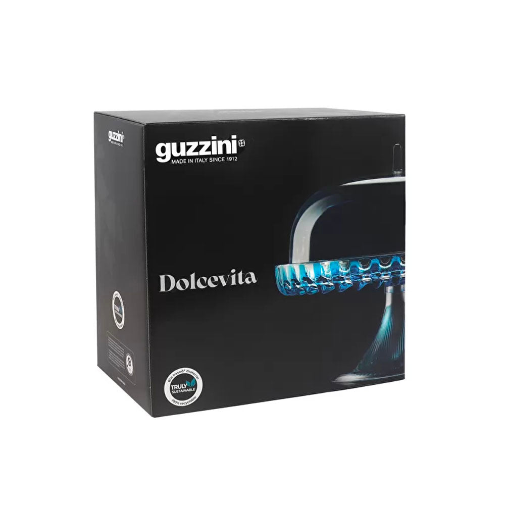 Tortero con Pie Dolcevita Turquesa 31cms