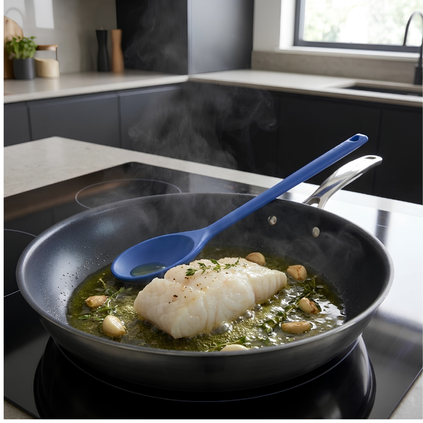 Cuchara de Cocina Azul 38cms