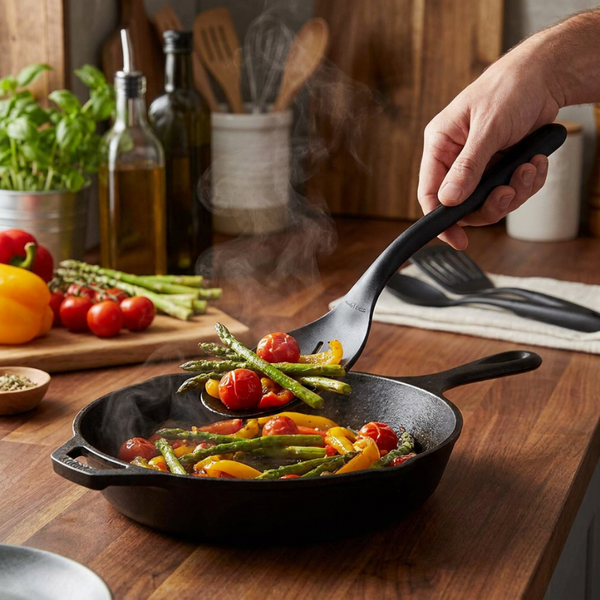 Cuchara de Cocina Ranurada 35cms