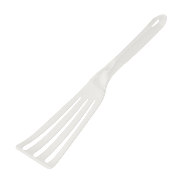 Espátula Ranurada Slim Blanco 30cms