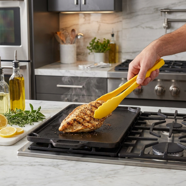 Pinza de Cocina Amarillo 25cms