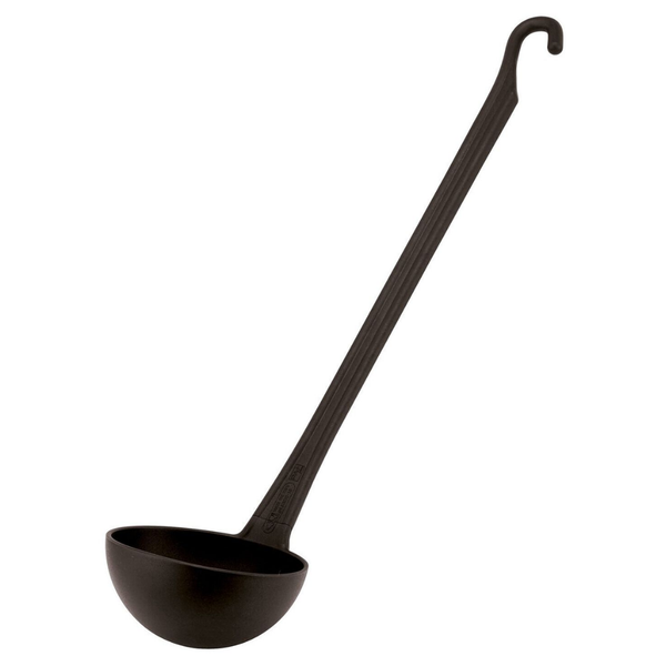 Cucharón Sopa Redondo Negro 480ml