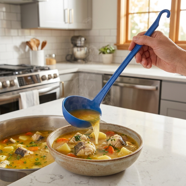 Cucharón Sopa Azul 120ml