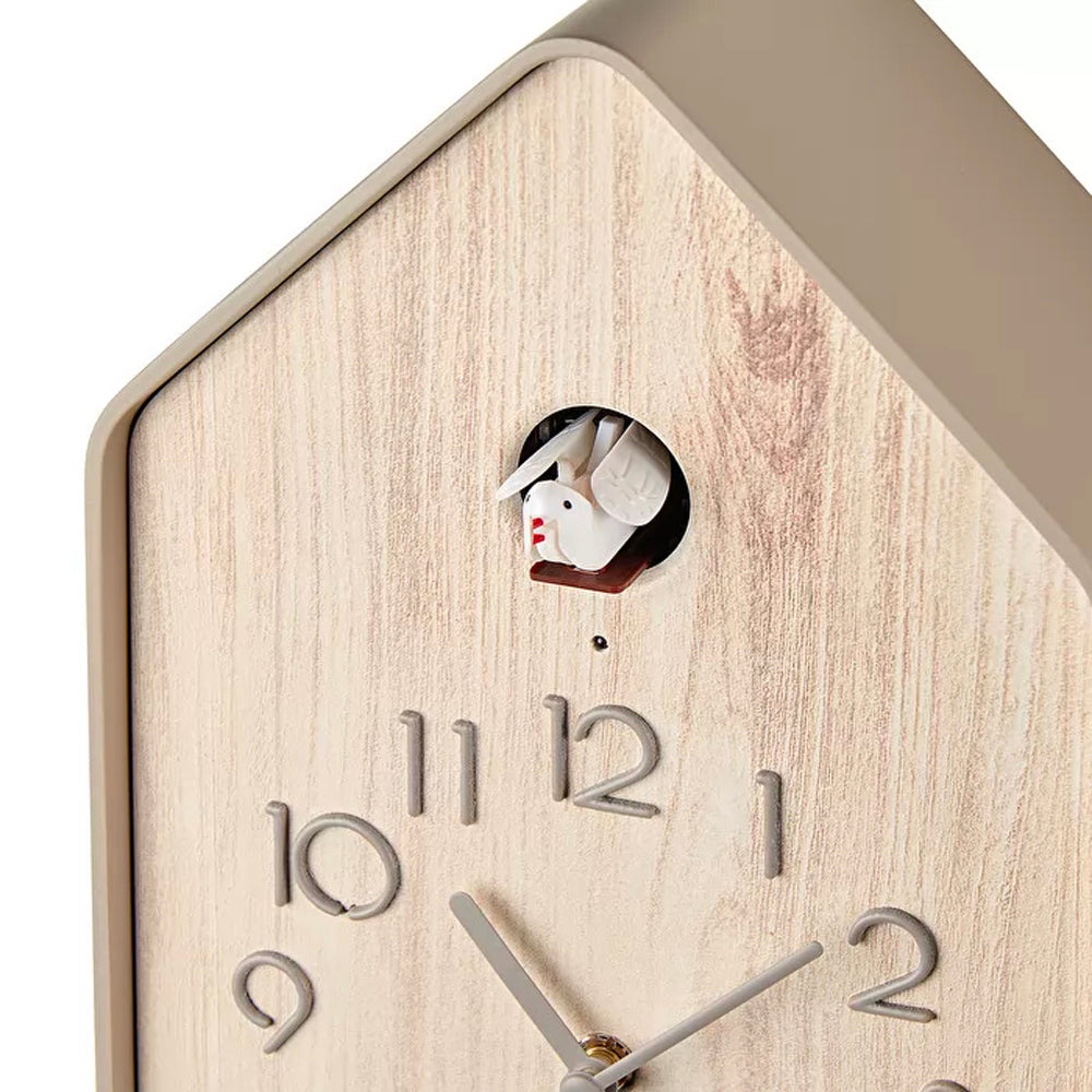 Reloj CuCkoo 'Madera' con Péndulo Taupe