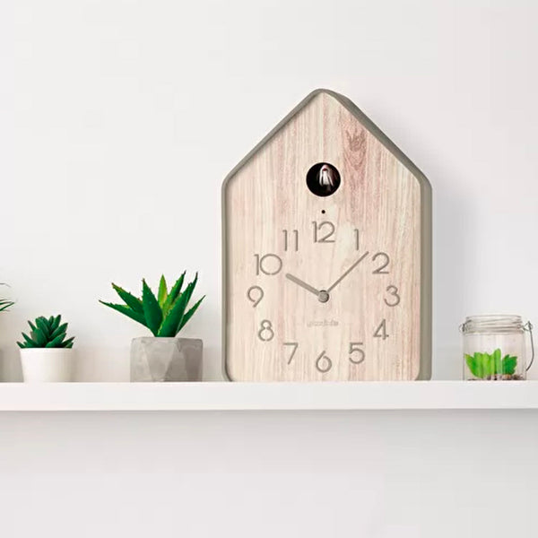 Reloj CuCkoo 'Madera' con Péndulo Taupe