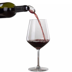 Set 2 Servidores Vino Cortagota Cristal