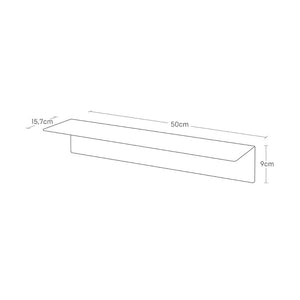 Repisa con Panel Magnético Blanco 50cms