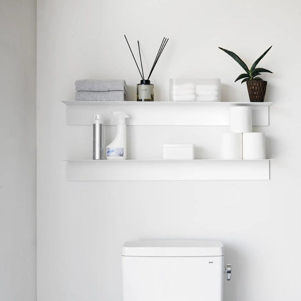 Repisa con Panel Magnético Blanco 90cms