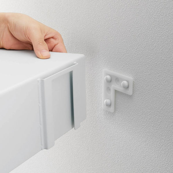 Repisa con Panel Magnético Blanco 90cms