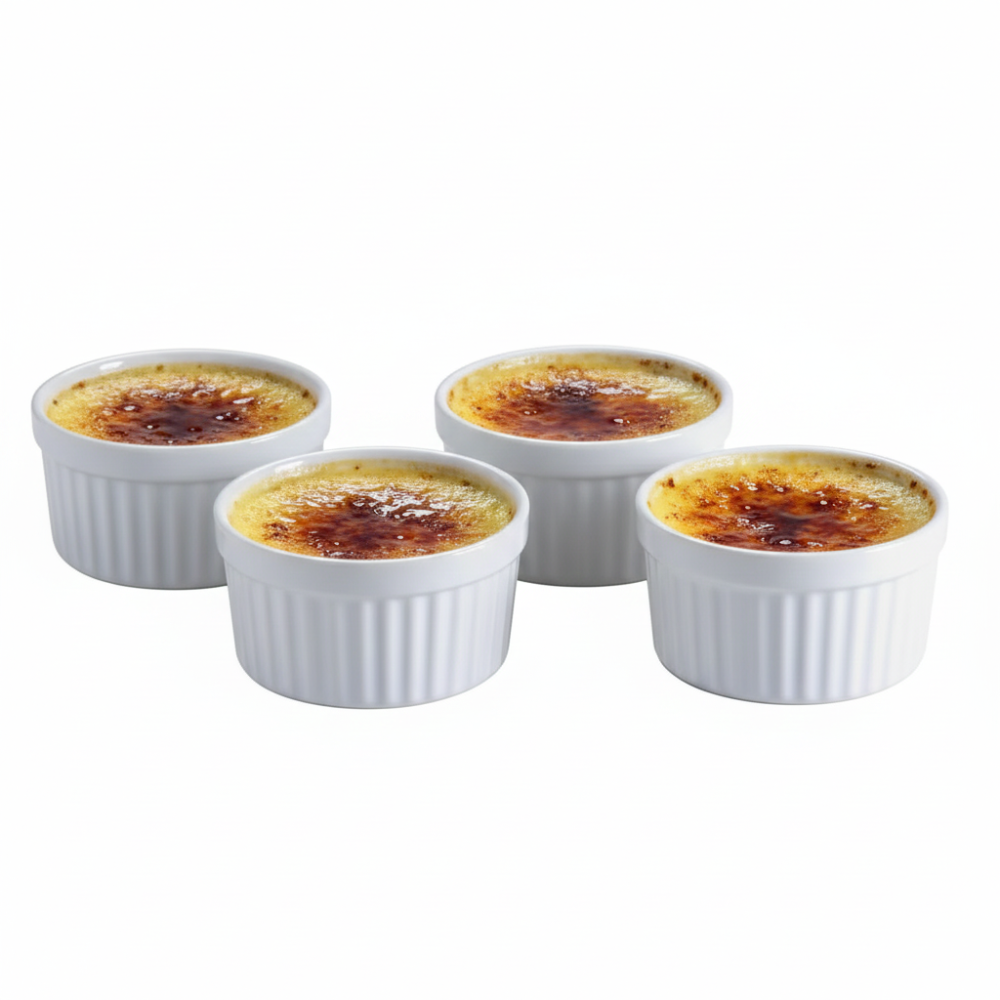 Set 4 Ramekin Classic Collection Blanco 9cms