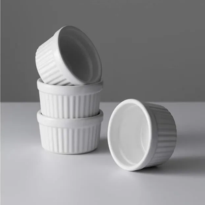 Set 4 Ramekin Classic Collection Blanco 9cms