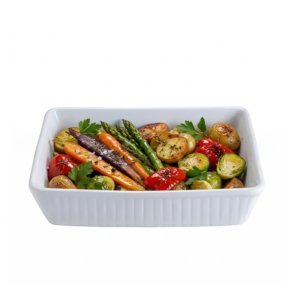 Fuente Classic Collection Rectangular Blanco 33 cms