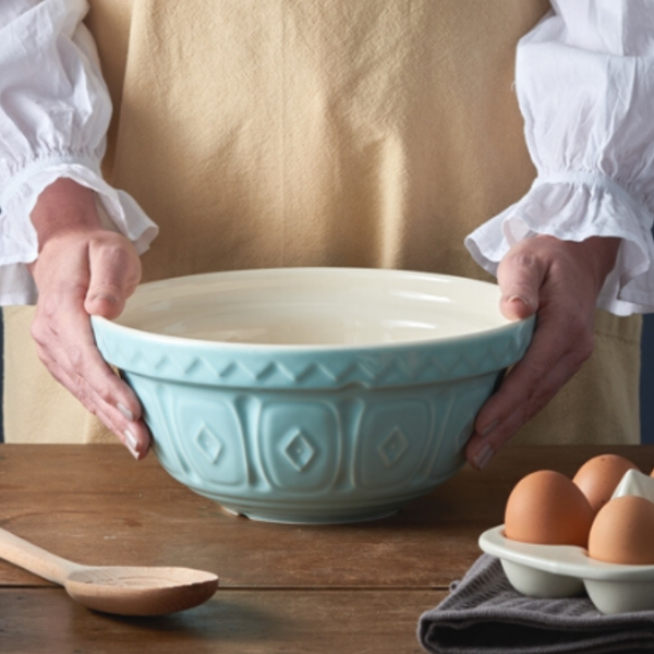 Bowl Colour Mix Azul Pastel 24cms