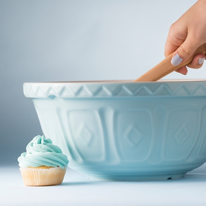 Bowl Colour Mix Azul Pastel 24cms