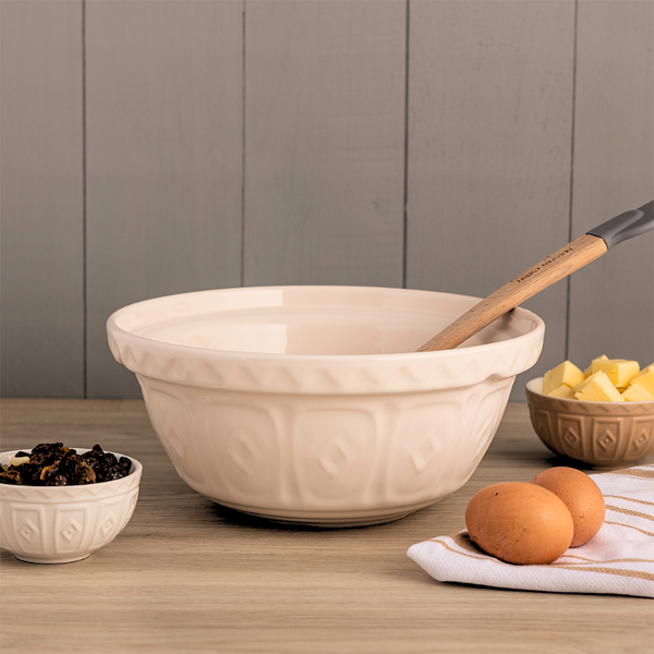 Bowl Colour Mix Crema 24cms