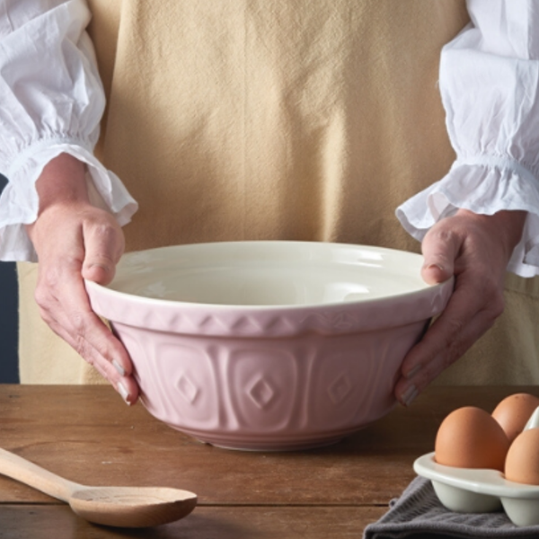 Bowl Colour Mix Rosa Pastel 24cms