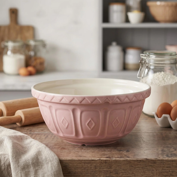 Bowl Colour Mix Rosa Pastel 24cms