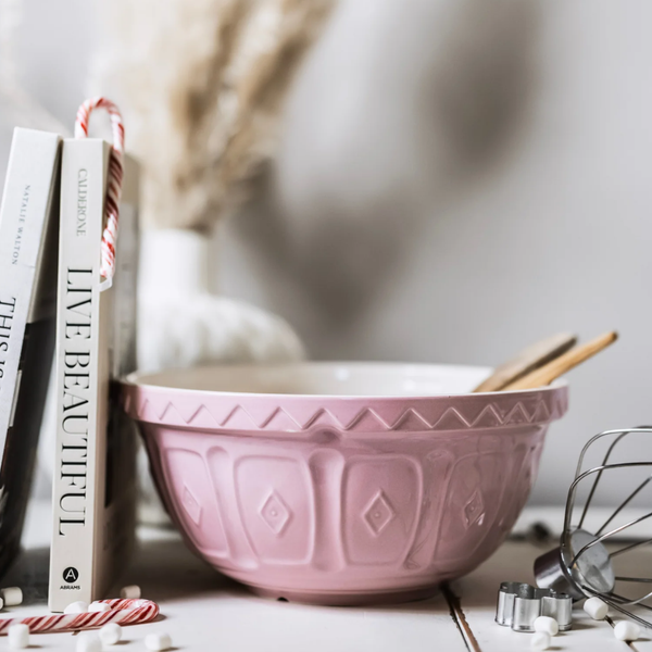 Bowl Colour Mix Rosa Pastel 24cms