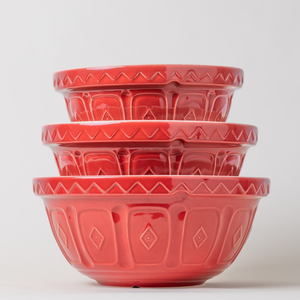 Bowl Colour Mix Rojo Rubí 24cms